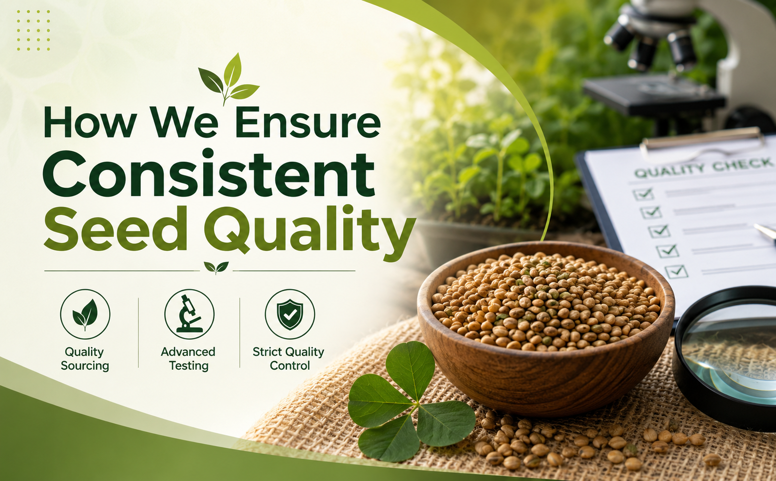 How We Ensure Consistent Seed Quality